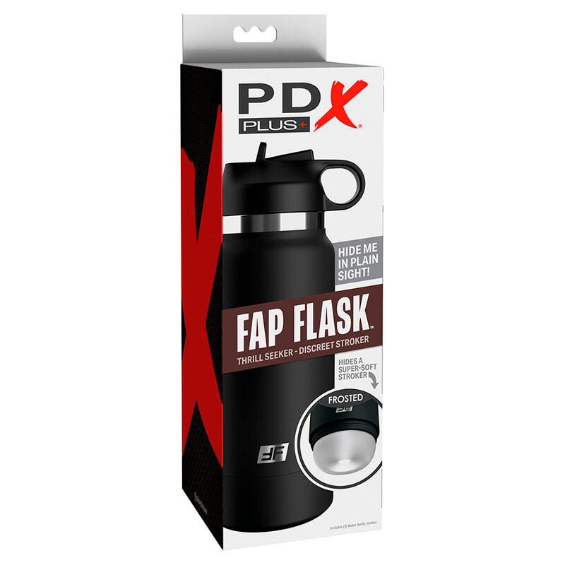 PDX PLUS - FLACON FAP DISCRET STROKER TRANSPARENT MODÈLE 1