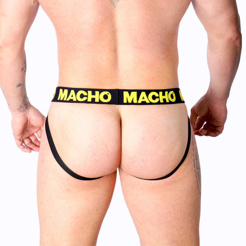 MACHO - JOCK MX25A LYCRA JAUNE S