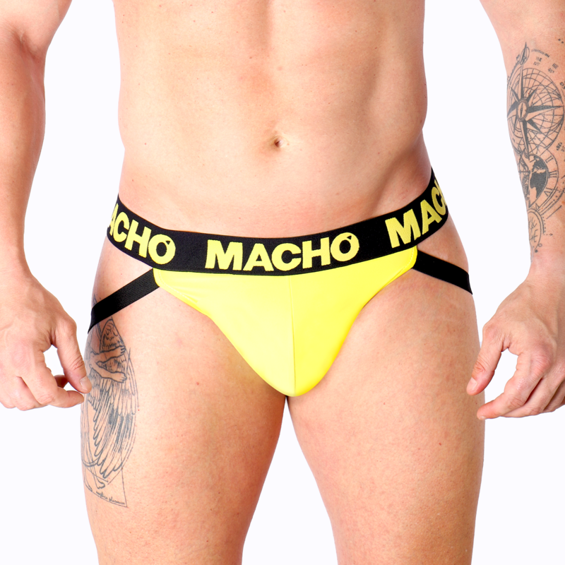 MACHO - JOCK MX25A LYCRA JAUNE S
