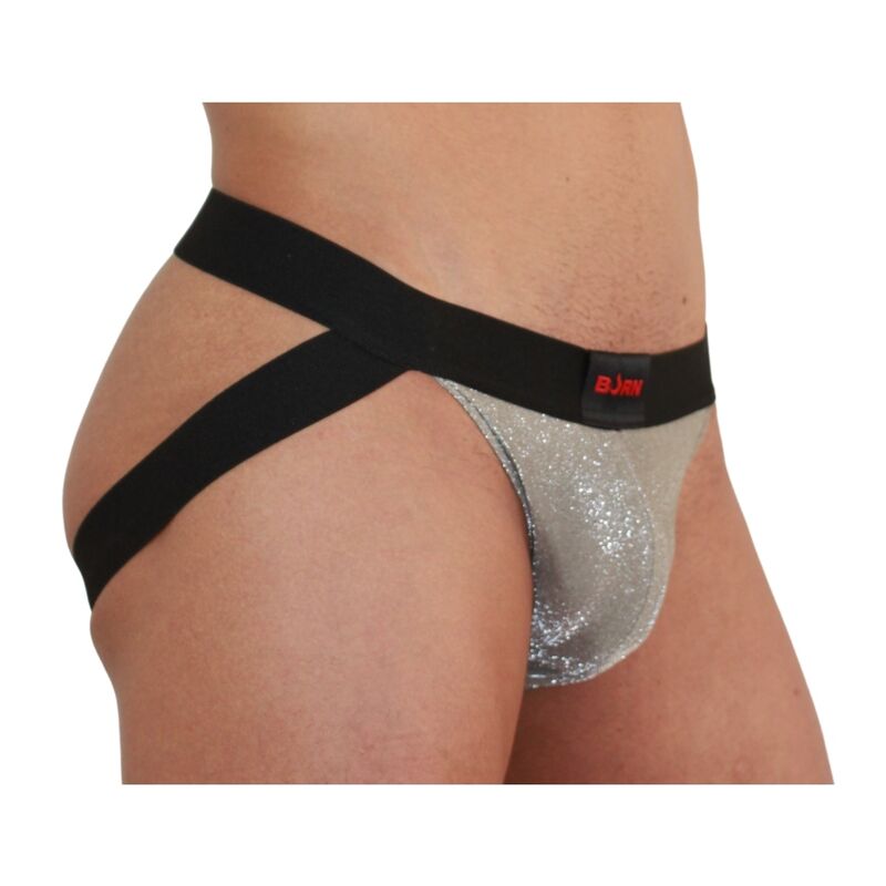 BURN - 001 JOCK BEIGE POLI / NOIR S