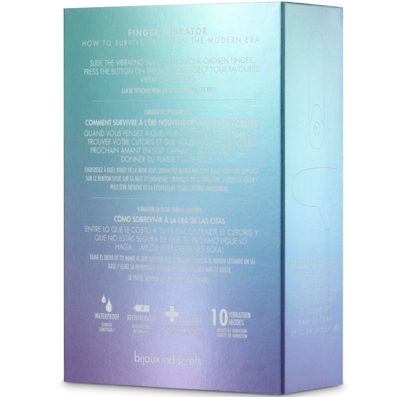 BIJOUX - BETTER THAN YOUR EX BULLET VIBRATOR 10 VIBRATIONS GREY