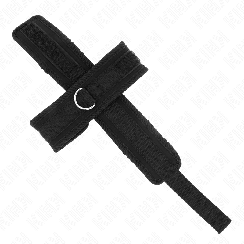 KINK - MANCHETTES CROIX NOIRES 34 X 5,5 CM