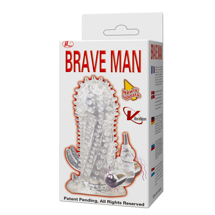 BAILE - EXTENSION DE PÉNIS VIBRATEUR BRAVE MAN RABBIT