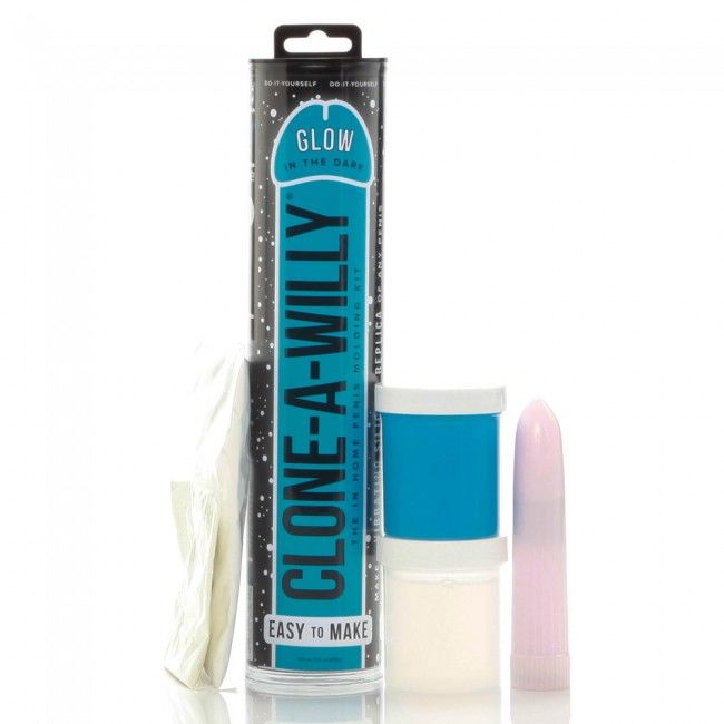 CLONE A WILLY - CLONEUR DE PÉNIS LUMINESCENT BLEU AVEC VIBRATEUR