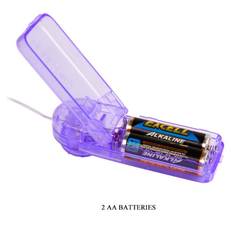 BAILE - PAPILLON VIBRANT POUR STIMULATION CLITORALE LILAS