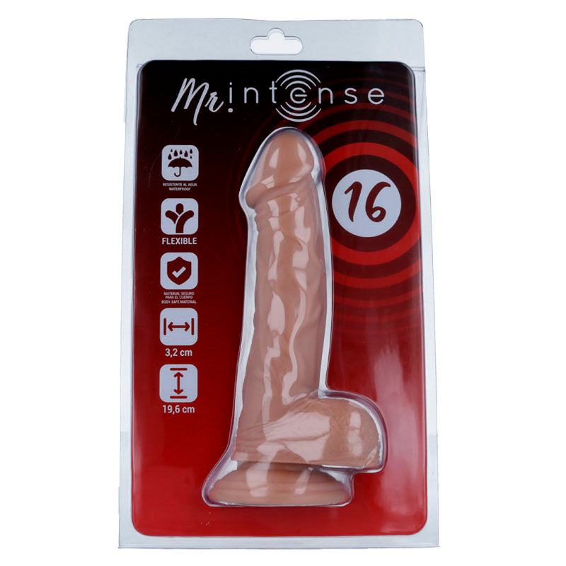 MR INTENSE - 16 PÉNIS RÉALISTE 19,6 CM -OU- 3,2 CM