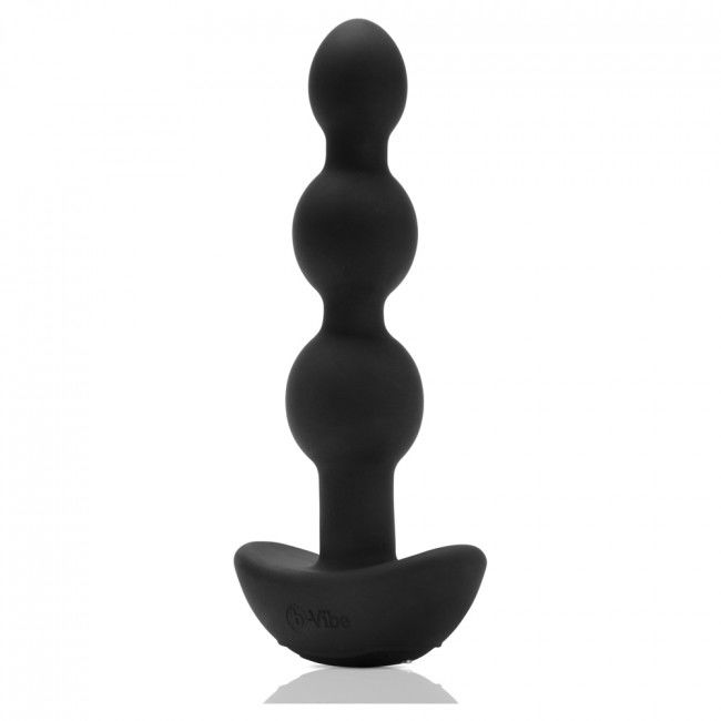 B-VIBE - TÉLÉCOMMANDE ANAL TRIPLET NOIR BILLES