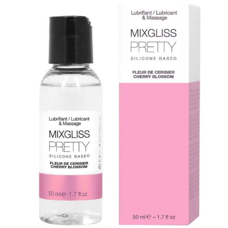 MIXGLISS - LUBRIFIANT SILICONE PRETTY FLEUR DE CERISIER 50 ML