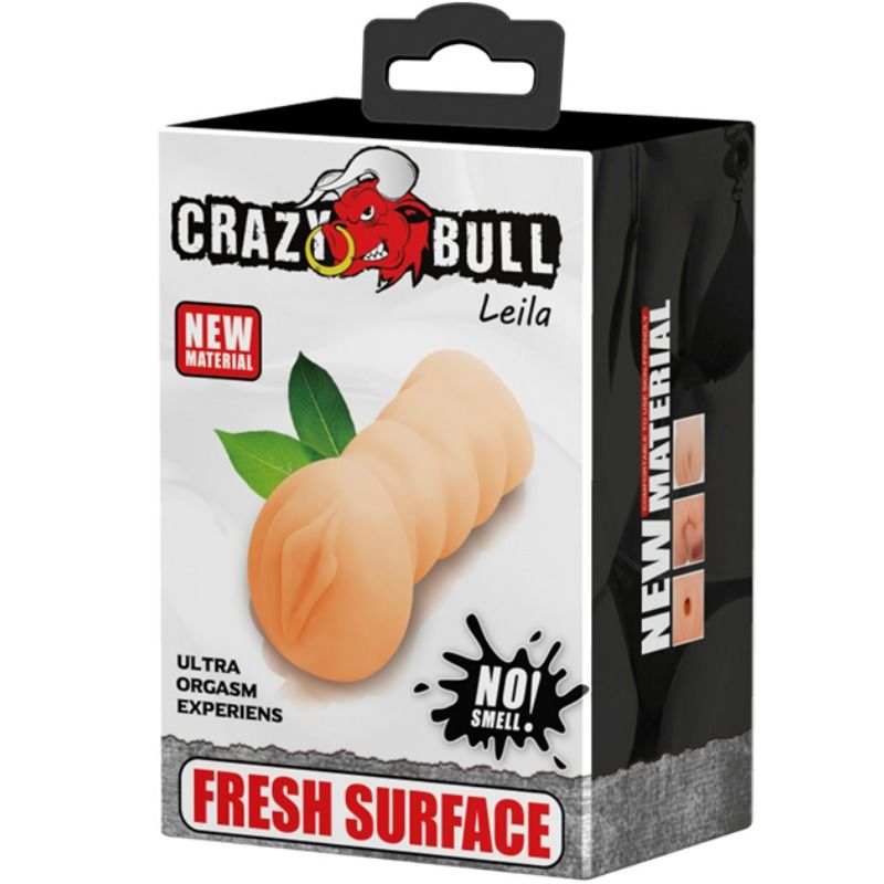 CRAZY BULL - MASTURBATEUR LEILA VAGIN 13,5 CM