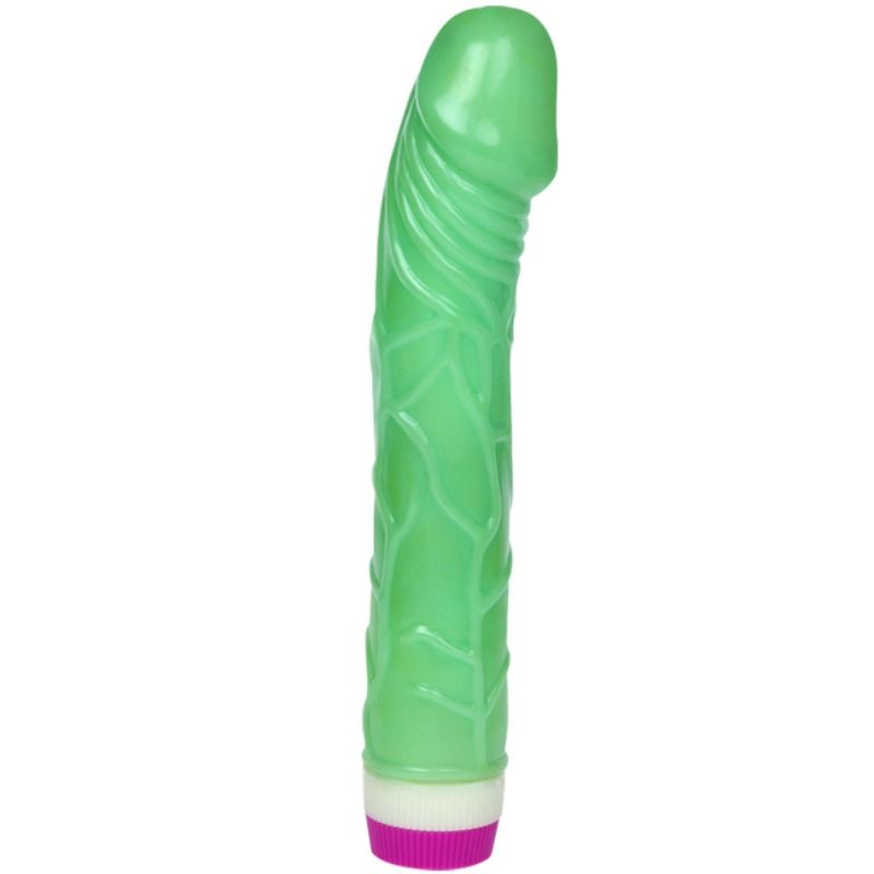 BAILE - PLEASURE WAVE VIBRATOR 23 CM GREEN
