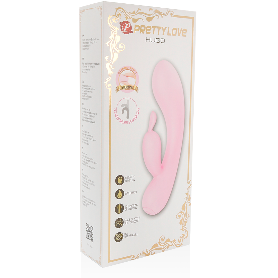 PRETTY LOVE - ABBASBAILEA LOVE VIBRATEUR SMART HUGO RABBIT AVEC OREILLES