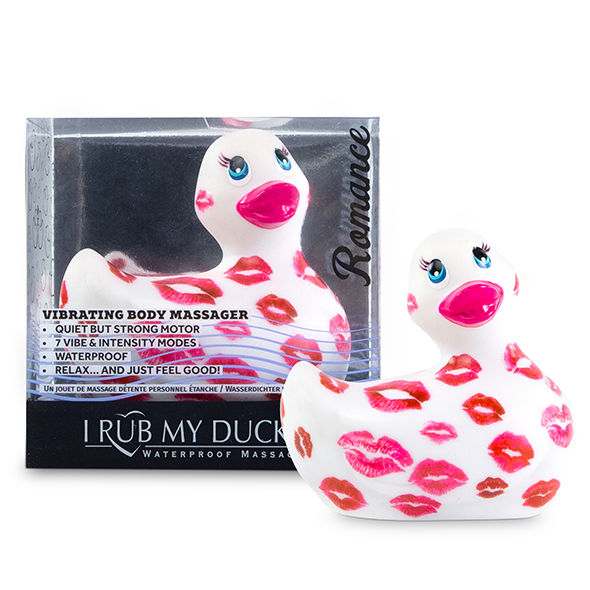 BIG TEASE TOYS - JE SORTE MON DUCKIE 2.0 | ROMANCE (BLANC ET ROSE)
