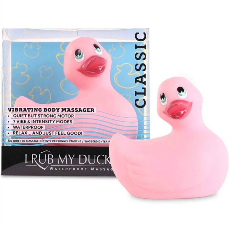 BIG TEASE TOYS - I STRETCH MY DUCKIE CLASSIC VIBRANT CANARD ROSE