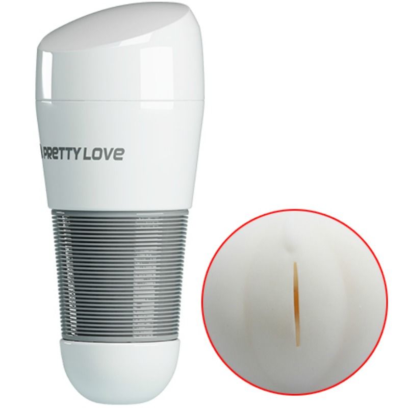 PRETTY LOVE - MASTURBATEUR VAGIN BLANC KITTY 2