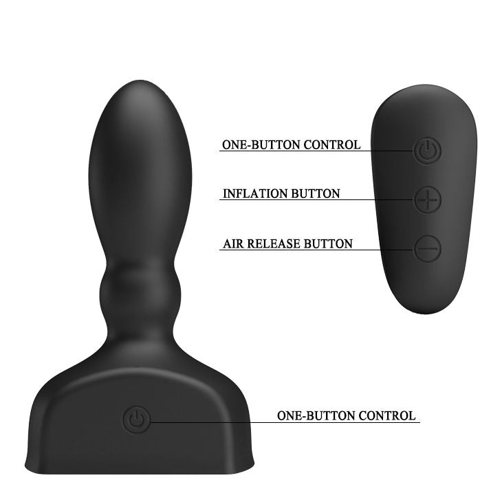 PRETTY LOVE - VIBRATEUR PROSTATIQUE ET GONFLABLE MARRIEL