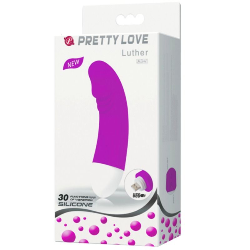 PRETTY LOVE - MINIVIBRATEUR LUTHER 30 MODES DE VIBRATION