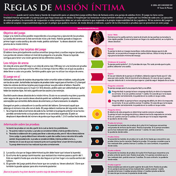 TEASE & PLEASE - MISSION INTIME ÉDITION ORIGINALE