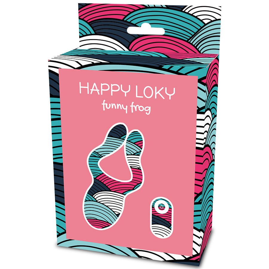 HAPPY LOKY - TÉLÉCOMMANDE MULTI VIBRATEUR HAPPY FROG