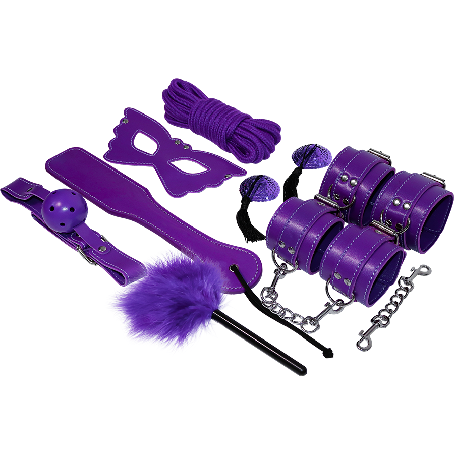 EXPÉRIENCE - KIT FÉTICHE BDSM SÉRIE VIOLET