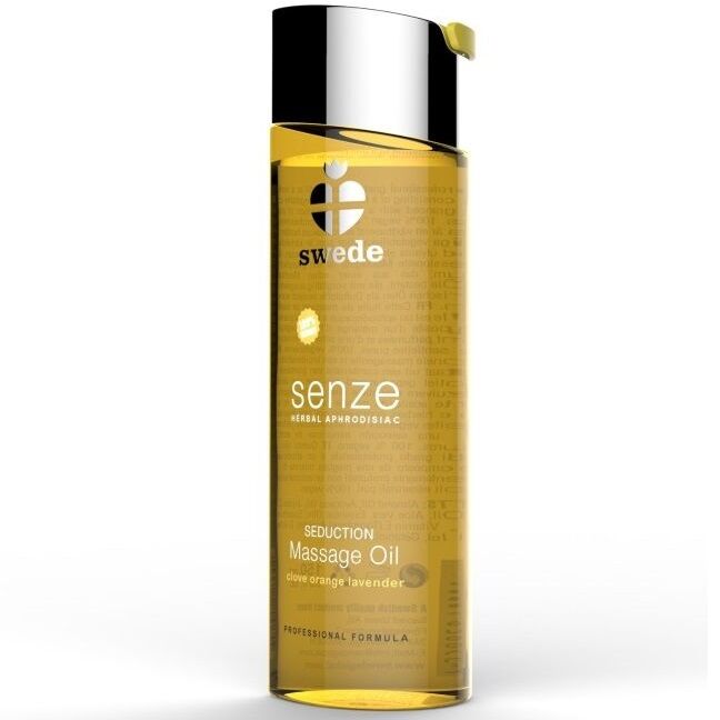 SWEDE - APHRODISIAC MASSAGE OIL WITH SWEDISH HERBS SEDUCTION 75 ML