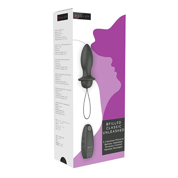 B SWISH - BOUCHON VIBRANT CLASSIQUE REMPLI NOIR