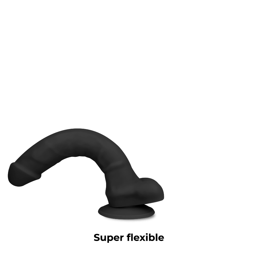 COCK MILLER - COCKSIL SILICONE DENSIT JOINTABLE NOIR 18 CM