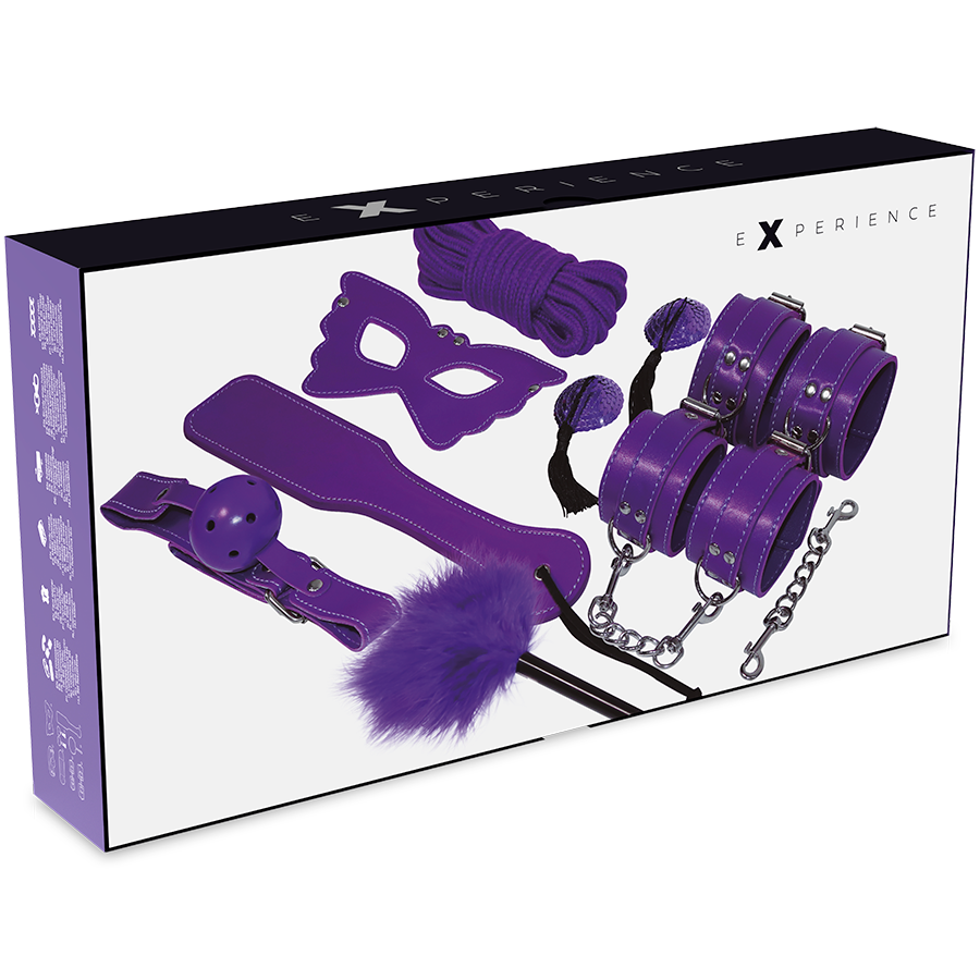 EXPÉRIENCE - KIT FÉTICHE BDSM SÉRIE VIOLET
