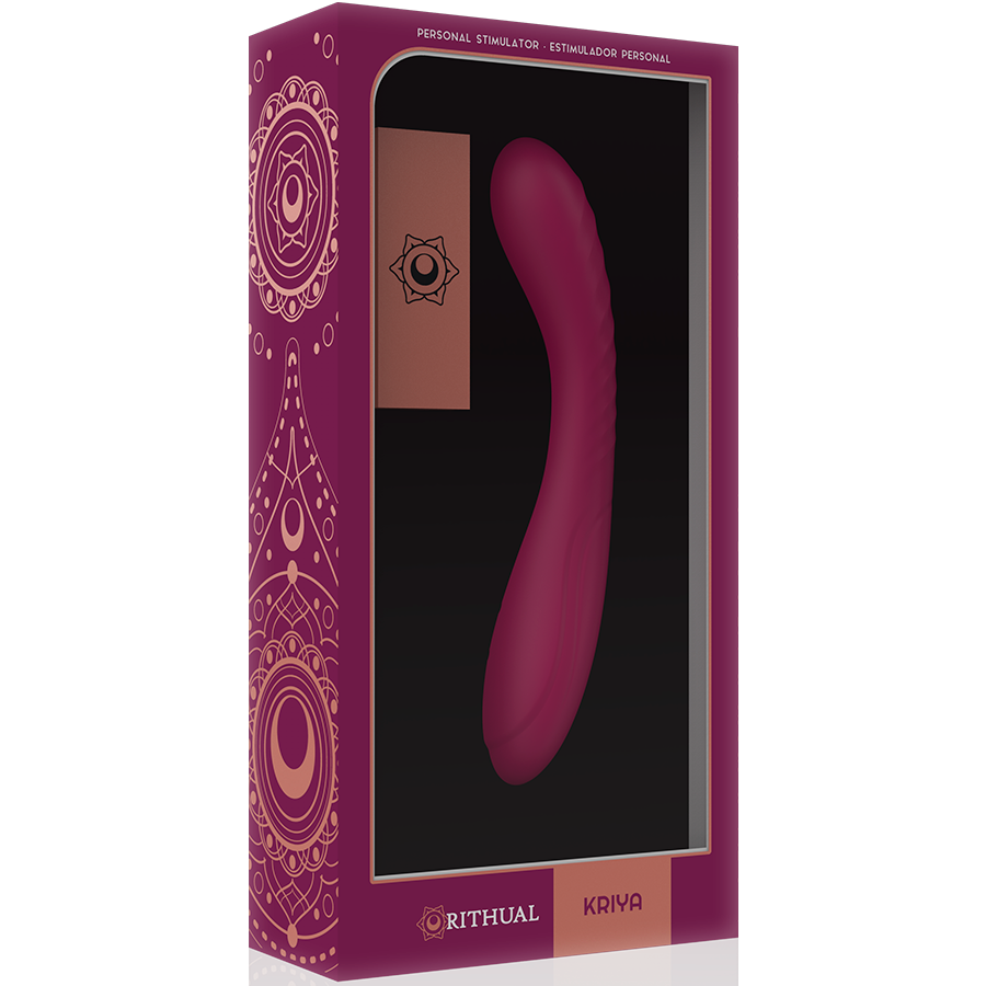 RITHUAL - RECHARGEABLE G-POINT STIMULATOR AND KRIYA ORCHID