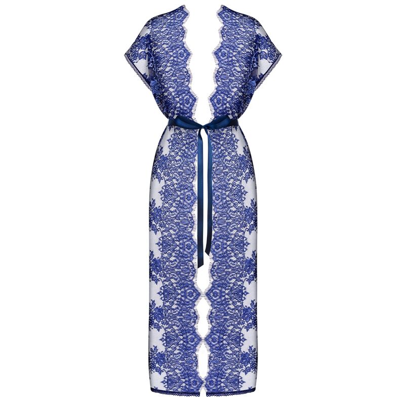 OBSESSIF - PEIGNOIR FLOWLACE S/M