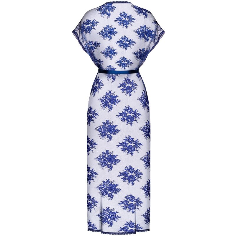 OBSESSIF - PEIGNOIR FLOWLACE S/M