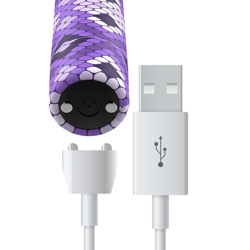 BALLES PERSONNALISÉES - BALLE MAGNÉTIQUE RECHARGEABLE VIOLET 10V