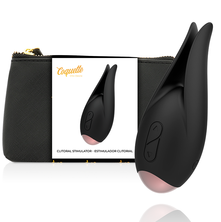 COQUETTE CHIC DESIRE - CLITORIAL STIMULATOR BLACK/GOLD