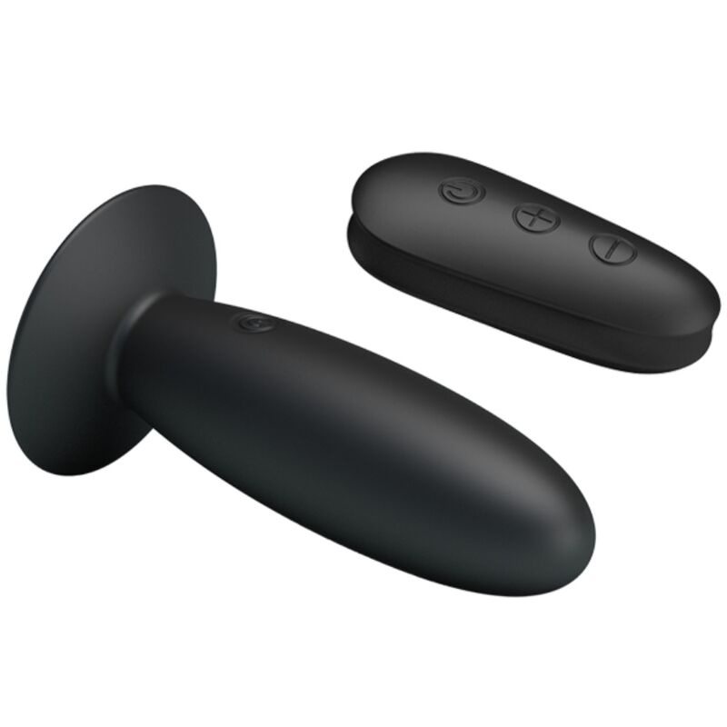 MR PLAY - PLUG ANAL AVEC TÉLÉCOMMANDE À VIBRATION NOIR
