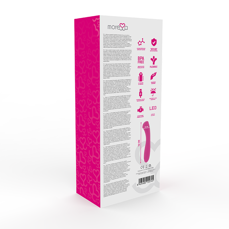 MORESSA - CELSO PREMIUM RECHARGEABLE SILICONE