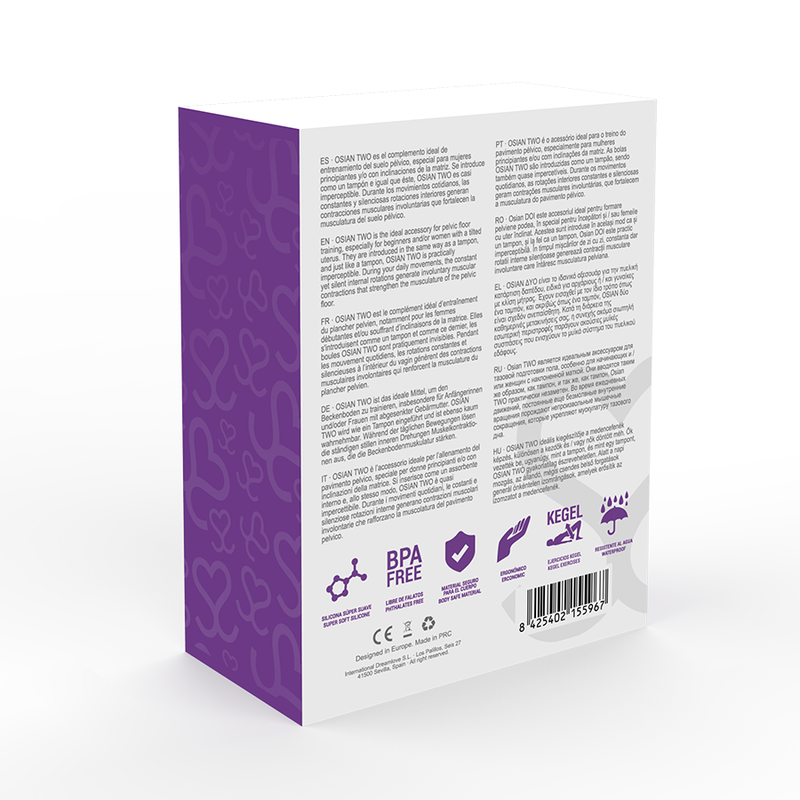 MORESSA - OSIAN DUE SILICONE PREMIUM LILAC