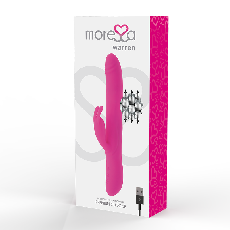 MORESSA - SILICONE RECHARGEABLE WARREN PREMIUM