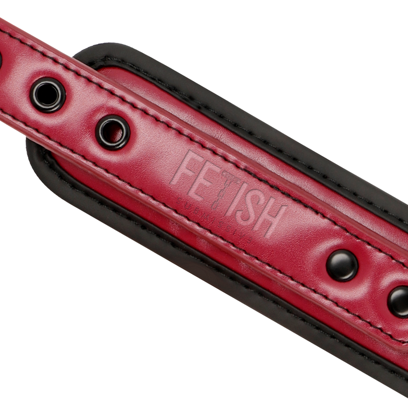FETISH SUBMISSIVE DARK ROOM - COLLIER CHAÎNE AVEC DOUBLURE EN NÉOPRÈNE