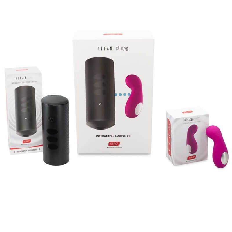 KIIROO - ENSEMBLE COUPLE TITAN ET CLIONA LILAS