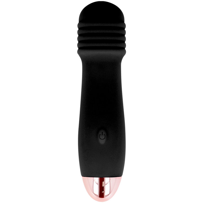 DOLCE VITA - TRE BLACK 7 SPEED RECHARGEABLE VIBRATOR