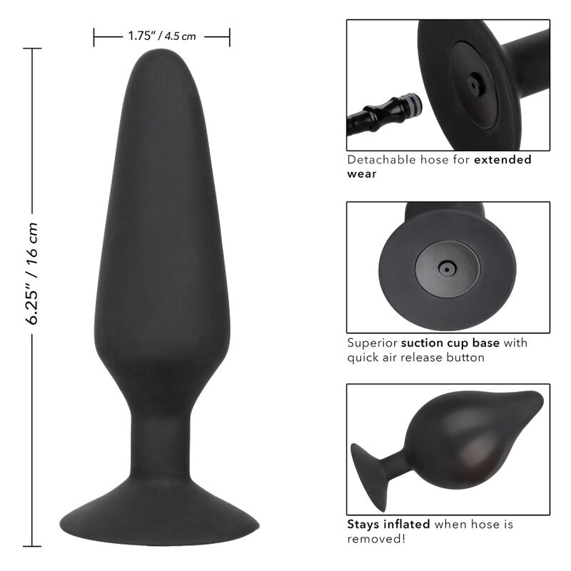 CALEXOTICS - TAPPO GONFIABILE IN SILICONE XL