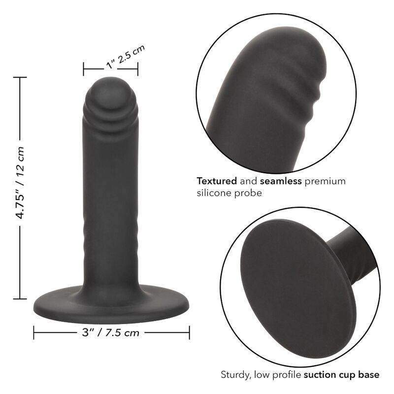 CALEXOTICS - LIMITLESS DILDO 12 CM COMPATIBLE WITH HARNESS