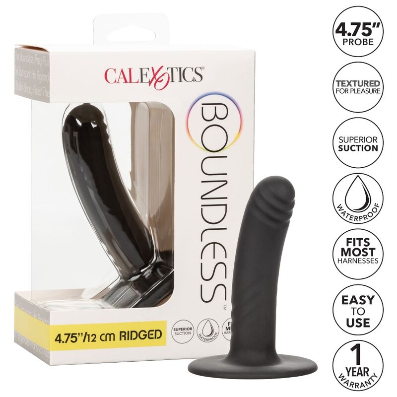 CALEXOTICS - LIMITLESS DILDO 12 CM COMPATIBLE WITH HARNESS