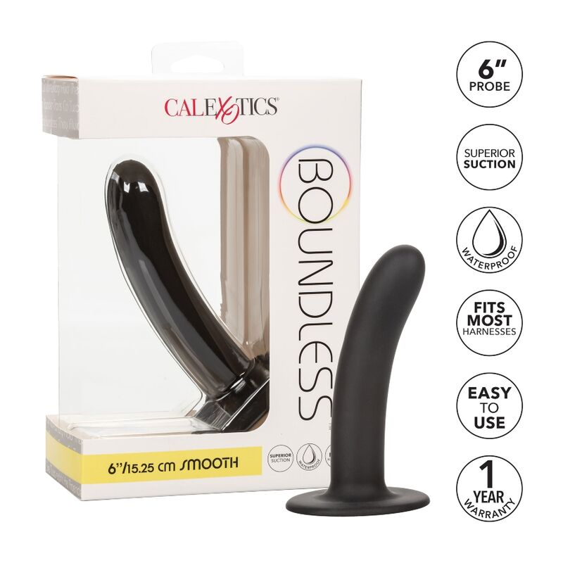 CALEXOTICS - GODE SANS LIMITE 15,25 CM COMPATIBLE AVEC HARNAIS LISSE