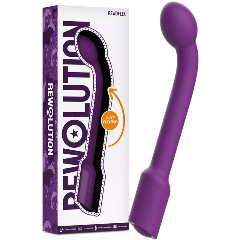 REWOLUTION - REWOFLEX FLEXIBLE G-SPOT STIMULATOR VIBRATOR