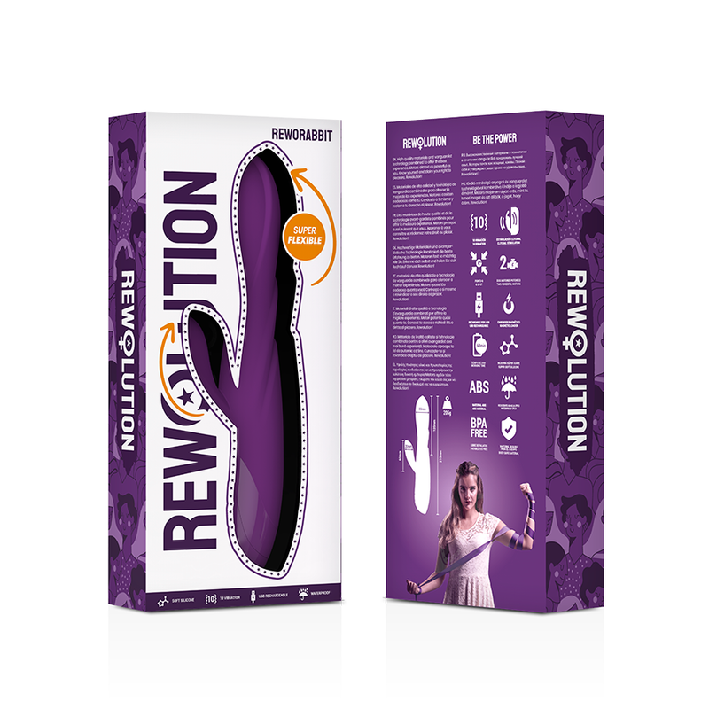 REWOLUTION - REWORABBIT FLEXIBLE RABBIT VIBRATOR