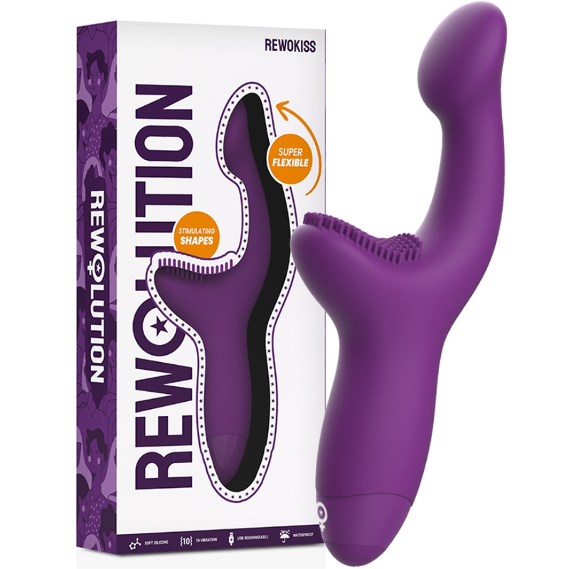 REWOLUTION - VIBRATEUR POINT REWOKISS POUR STIMULATEUR