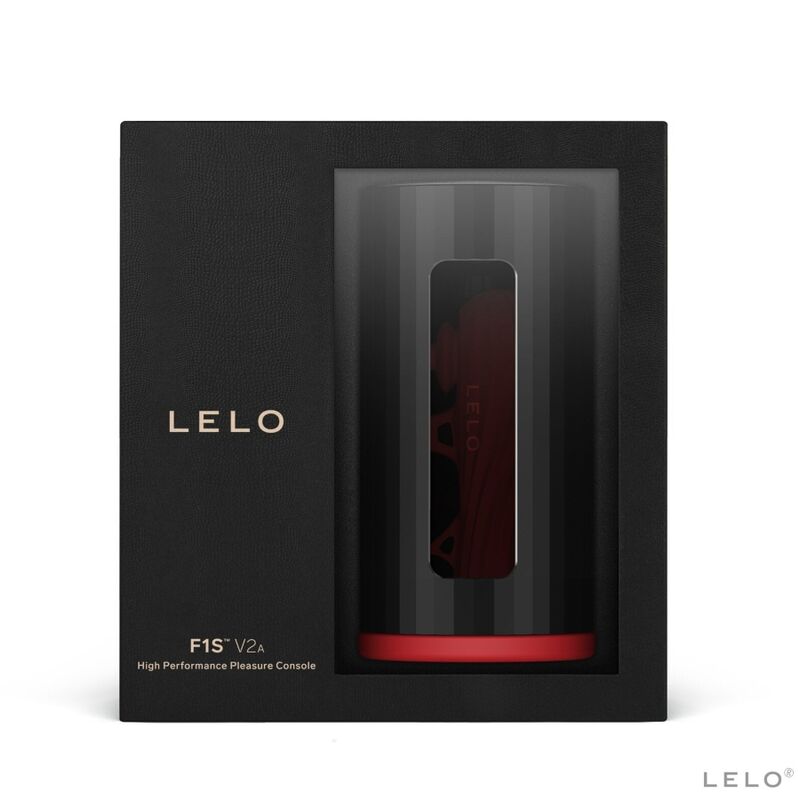 LELO - MASTURBATORE F1S V2 CON TECNOLOGIA SDK ROSSO - NERO