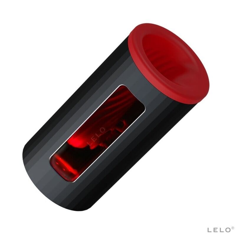 LELO - MASTURBATORE F1S V2 CON TECNOLOGIA SDK ROSSO - NERO