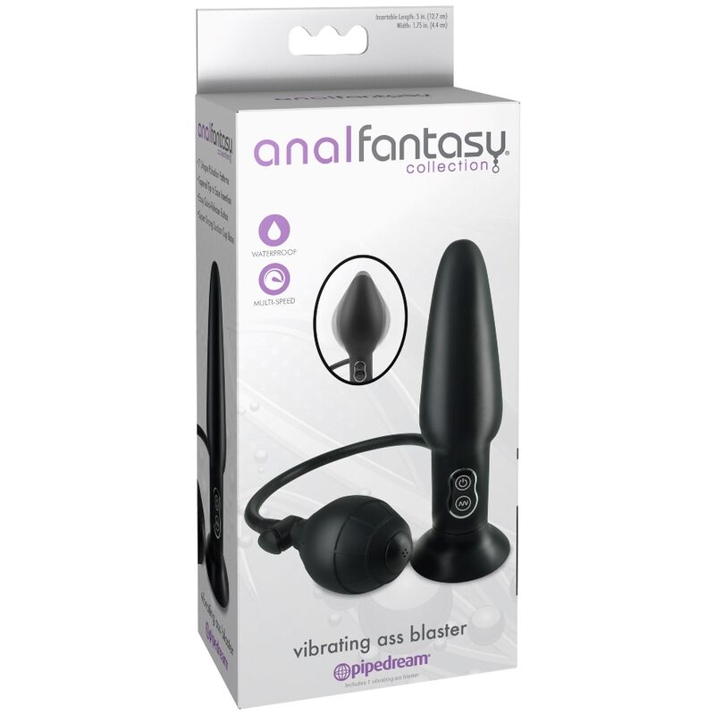 ANAL FANTASY - BOUCHON VIBRATEUR GONFLABLE