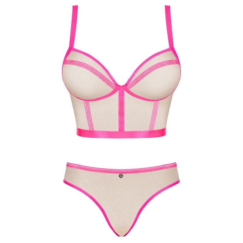 OBSESSIVE - ENSEMBLE DEUX PIÈCES NUDELIA ROSE S/M